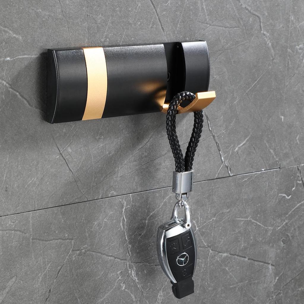 Wall-Mounted Folding Hook for Bathroom, Kitchen, Living Room, Wardrobe - 1 To 6 Row Hooks for Coats, Hats, and Clothes.