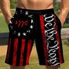 Men's 4th of July U.S. 250th Anniversary American Flag Patriotic Swim Trunks Swim Shorts Board Shorts Mid Waist Casual Holiday