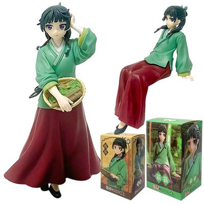 Anime Deníky lékárnice Figurka 17cm Maomi Akční figurka PVC model Kawaii Dekorace do auta Panenka Dětské hračky Vánoční dárky