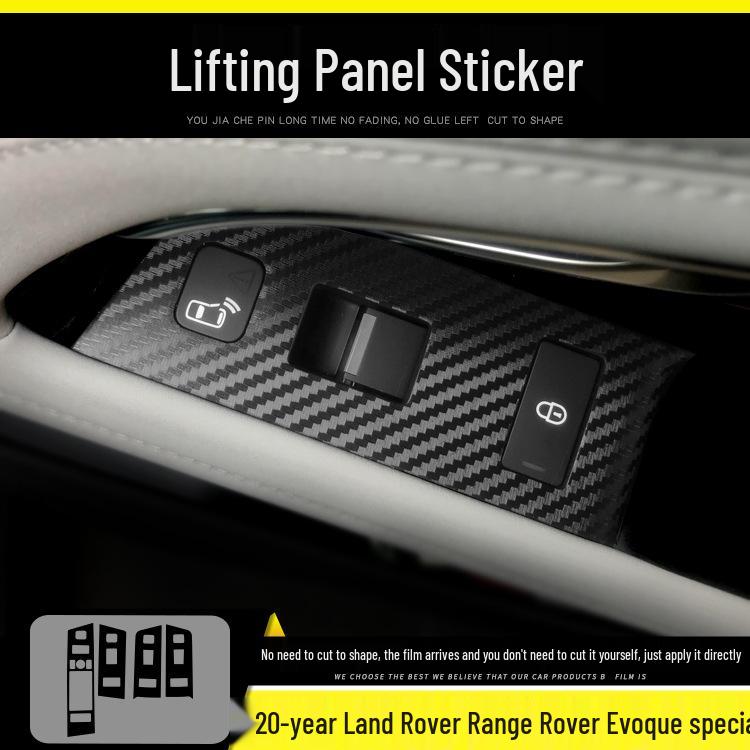 

Комплект защитной пленки из углеродного волокна для интерьера Range Rover Evoque 2020