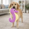 Cute Bite Resistant Crinkle Sound Pet Toy Ocean Theme Velvet Squeaker Dog Toys Grinding Teeth Dog Companion Toys Training