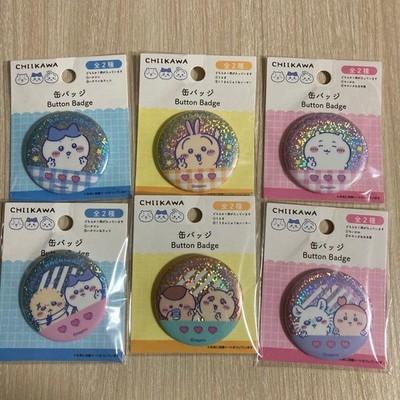 Chiikawa Can Badge Complete Full Set 6 pcs Hachiware Usagi Limited JAPAN FS
