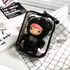 Transparent Pvc Dustproof Bag For Doll Figure Display Storage Decoration Bag Accessories Dolls' Protective Case Girls Gifts