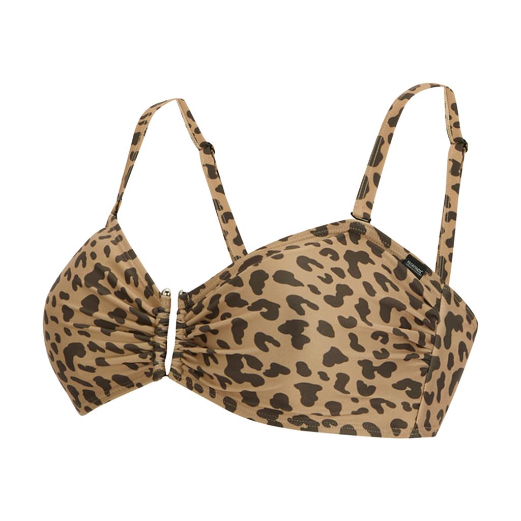 Regatta Womens/Ladies Aceana III Leopard Print Bikini Top
