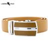 Herrläderbälte Högkvalitativt Automatiskt Spänne Enkelt Business Casual Herrbälte