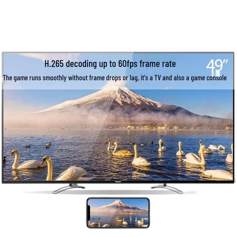 2024 4K HD 5G Wireless Set-Top Box for Elders with Screen Casting