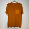 Arc’teryx Eris T Shirt Pocket Tee Mens Large Short Sleeve Mustard Yellow Orange