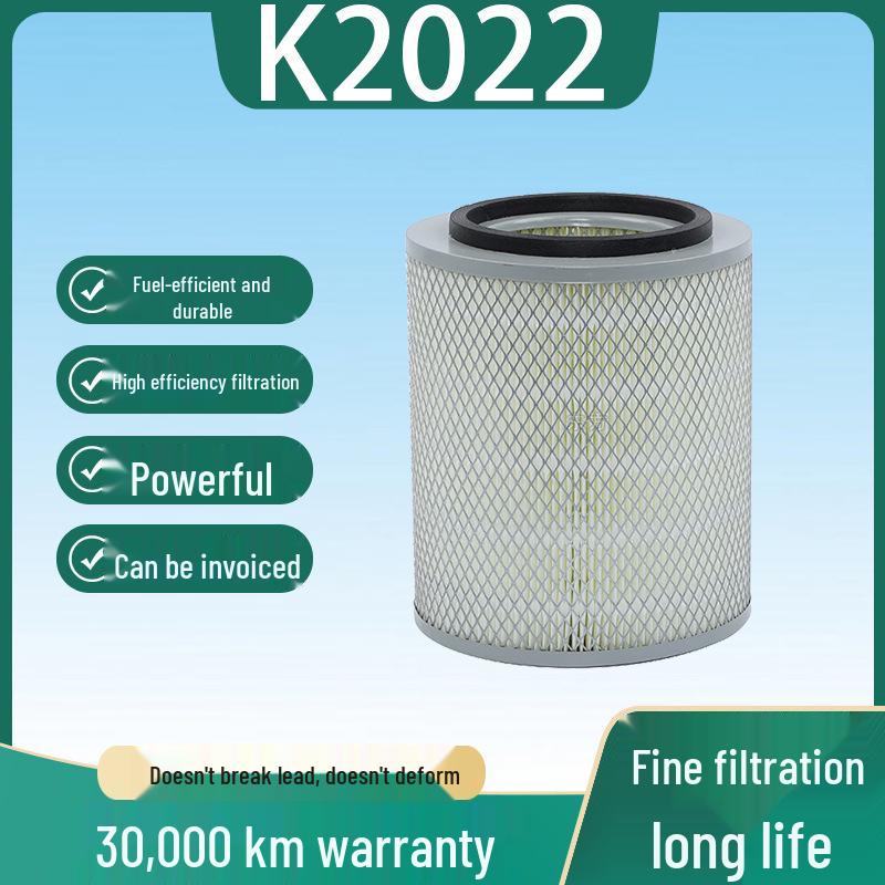 

K2022 Air Filter for Yuejin Truck Shuaihu H300 Compressor Alternator