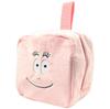 RAKUSE Barbapapa Mini Insulated Pouch, Square, Fluffy, Compact, Lunch Bag, Bento Box, Cosmetics Storage, Portable, Rice Ball Pouch, Stylish, Small,