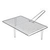 Fireplace Grill - Sauvic - 02864 - Galvanized Steel - 3 Feet - 46.6 X 28 X 12 Cm