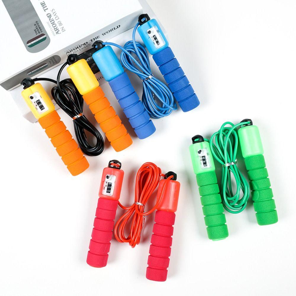 PVC/Braided Rope Jump Ropes Counting Jumping Rope Fitness Accessories Skip Rope  Fitness