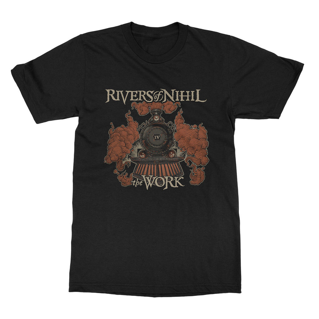 Rivers of Nihil Band Graphic Cotton T-shirt Unisex Summer Short Sleeve Fashion Brand Tee Luxury Casual Vintage Retro Top