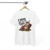 Tricou Simplu dar Hilarious cu Castor - Topuri Tricouri Unisex - Tricou Clasic cu Umor pentru Distracție Zilnică