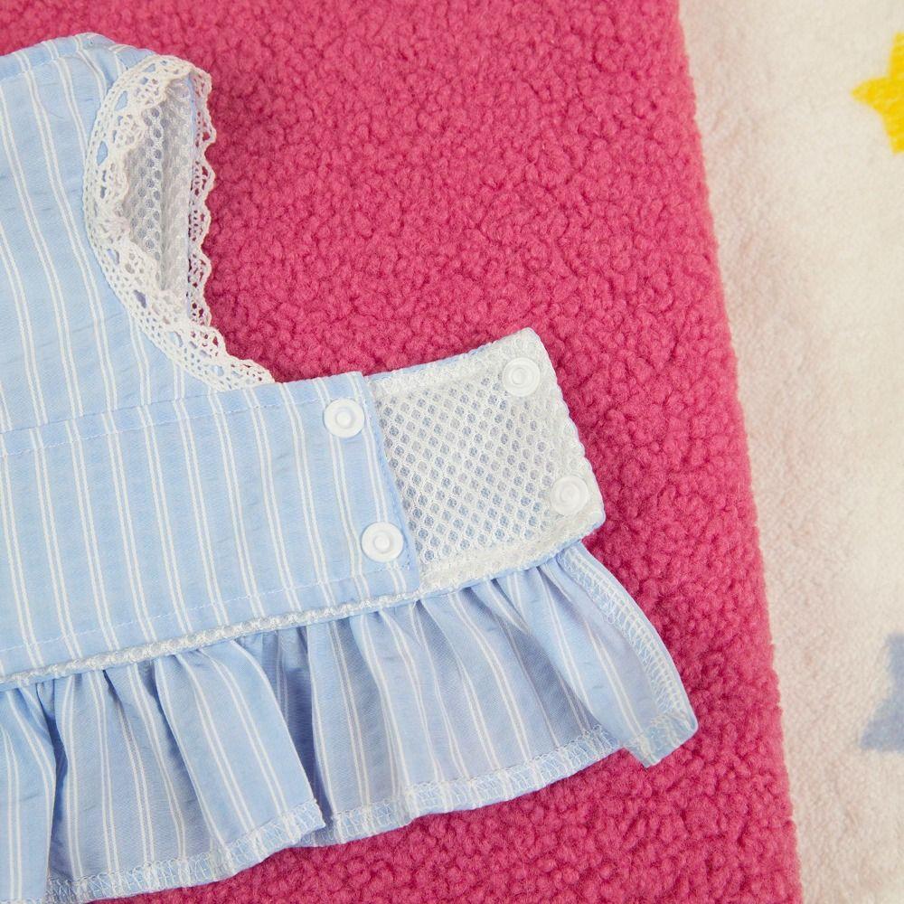 Niedliches Hunde-Kleid Atmungsaktives Katzen-Prinzessinnenkleid Bequeme Haustier-Sommerkleidung Kleintier