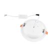 5W LEDs Recessed Lighting Downlight with IR Remote Control 16 Color & 4 Flashing Modes Dimmable RGBW Color Changing