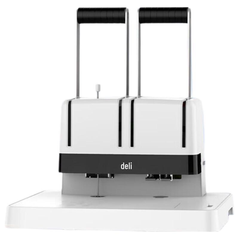

Deli Manual Financial Document Binding Machine CN plug (adapter included)