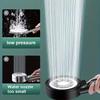 PP Cotton Filter 5-Mode Shower Head Bathroom Home Boost Large Water Outlet Bathroom Accessories Set