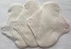 Sweet Cotton Cloth Sanitary Organic Knit Liners Pads, (Leela Set) 3-Pack
