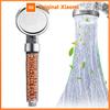 1 pc Pommeau de Douche Filtré ABS Haute Pression Économie d'Eau Spray Portable Transparent Pommeaux de Douche avec Billes Filtrantes pour Salle de Bain