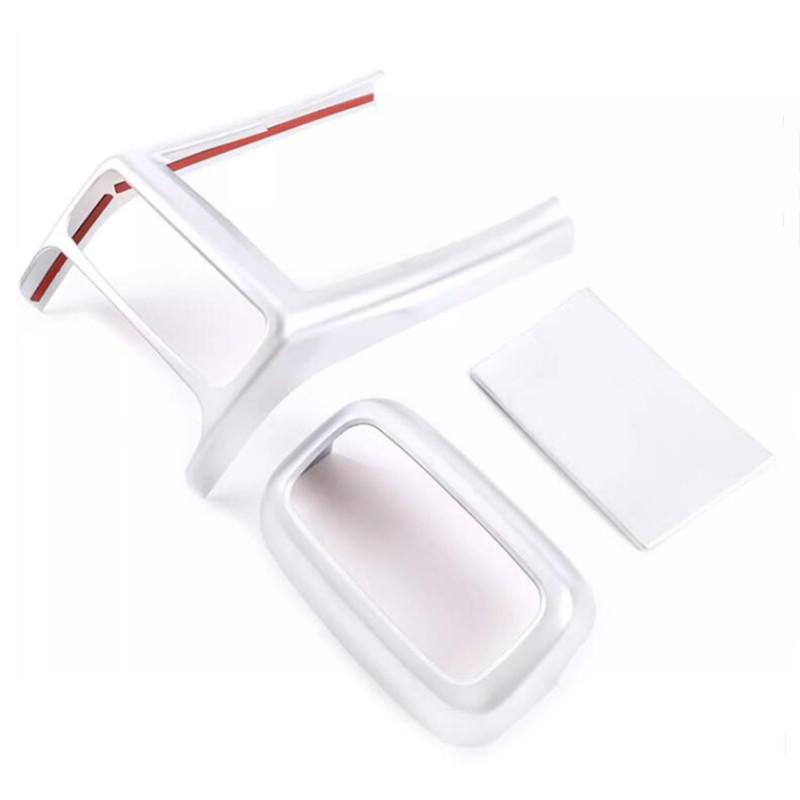 

Автомобильный Стайлинг, задняя защитная крышка для вентиляционного отверстия, наклейки, подходят для Mercedes Benz GLE GLE350 450 2022, авто серебряный