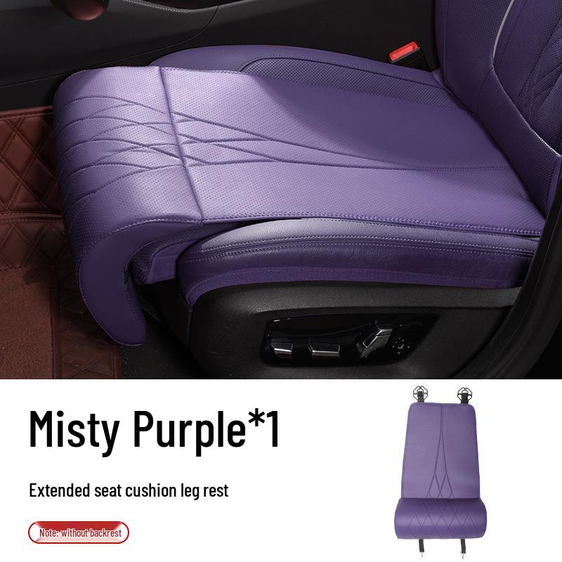 Universal Car Seat Cushion with Leg Support - All-Season, Driver & Passenger Use