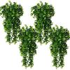1pc Artificial Plant Hanging Green Simulation Plastic Vine Home Decor Window Wall Hanger Birthday Wedding Ornement Party Supply