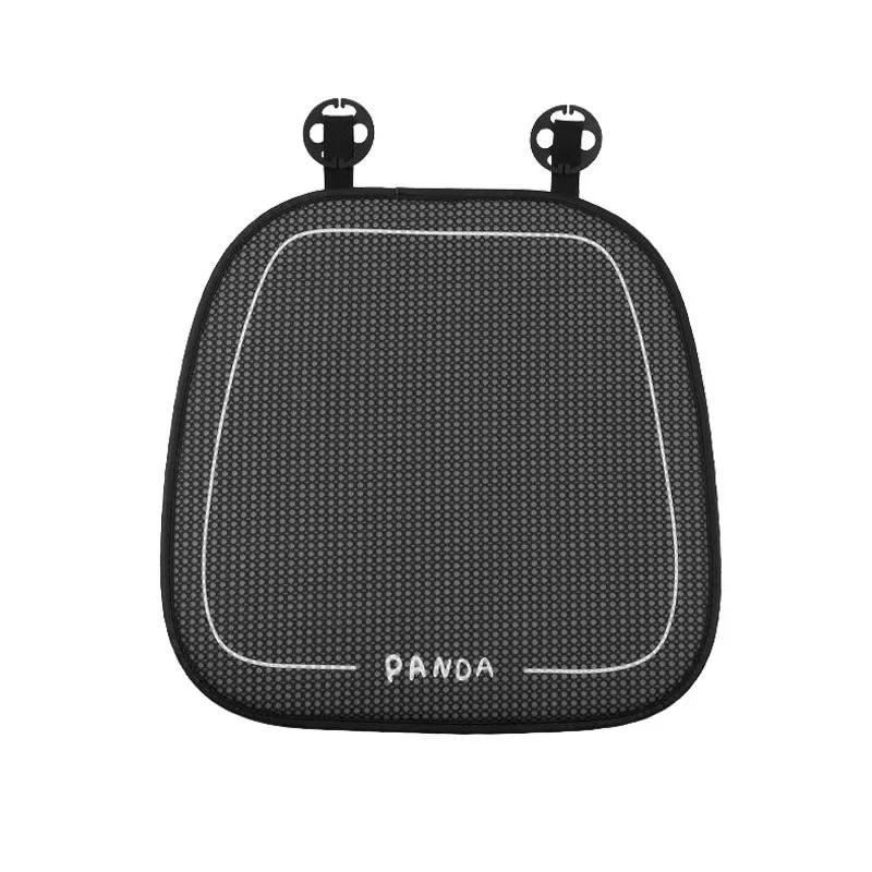 2025 Cartoon Panda Car Seat Cushion Full Set Fashion Breathable Ice Silk Car Seat Cushion Cover Anti Slip Interior Accessories
