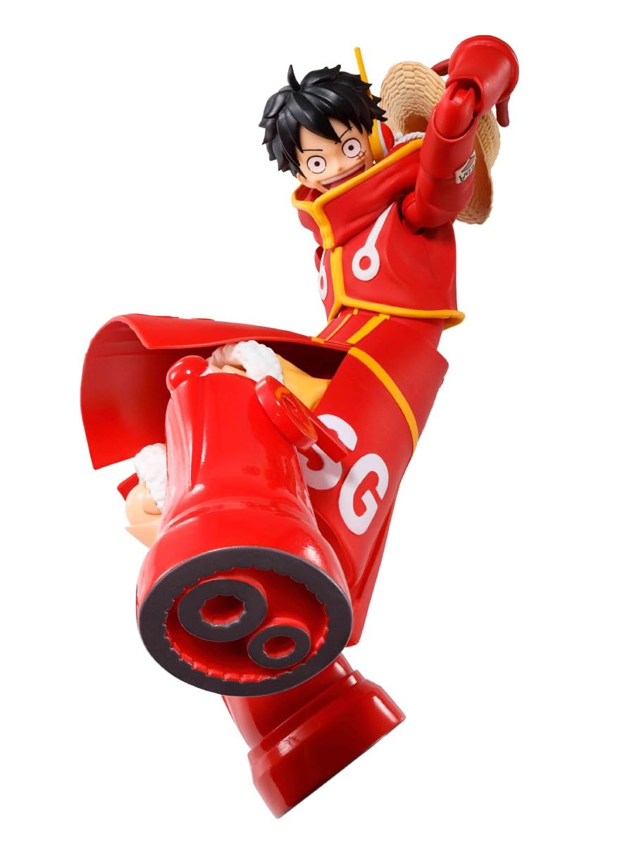 

TAMASHII NATIONS S.H.Figuarts ONE PIECE Monkey D. Luffy -Future Island Egghead- Approx. 150mm PVC & ABS Painted Movable Figure