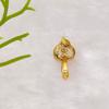 S925 Sterlingsilber Jade Guanyin Buddha Clip-on Anhänger Halskette