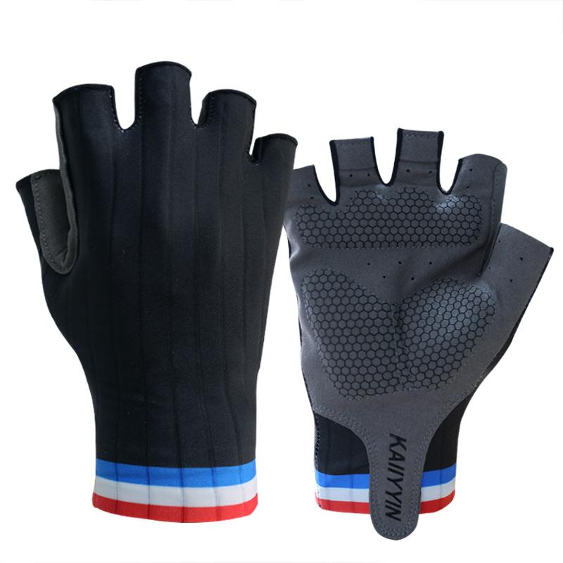 New Pro Aero Bike Team Cycling Gloves Half Finger Outdoor Road Bike Sport Gloves Men Women Guantes Ciclismo
