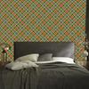 Christmas Autumn Plaid Wallpaper Olive and Yellow 50x1000