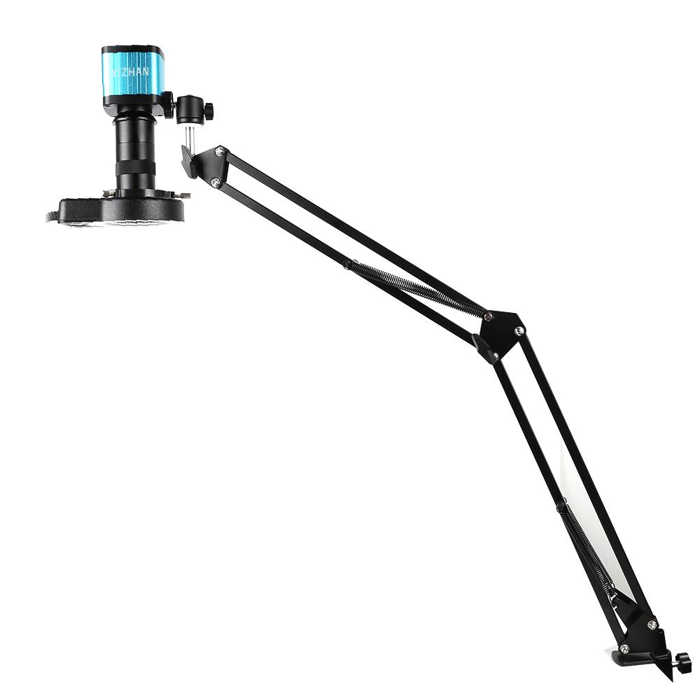 48MP HDMI mikroskop 150X digitální HD kamera Šperky LED lampa Zvětšení Objektiv Širokoúhlý displej Nastavitelný skládací držák