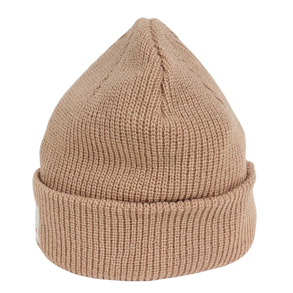 The North Face Stitchwork Kelp Free Size Beanie, Unisex, Stretch, Warm, Tan,