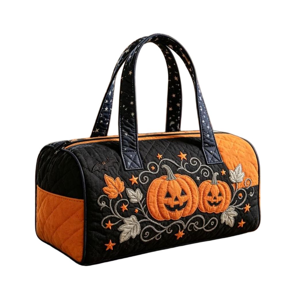 Damen Stepp-Baumwolle Fußball-Print Reisetasche, Stilvolle Yoga Übernachtungs-Handtasche