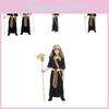 Enchanting Egyptian Pharaoh Dress For Boys And Girls With High-quality Polyester Fabric