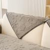 Cream Style Sofa Cover Fabric New Thickened Anti Slip One-piece Sofa Cushion Cover Wear-resistant for Autumn and Winter Seasons