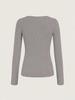 Elegant V-Neck Long-Sleeve Chain Women's Autumn/Winter Casual Top