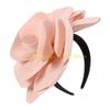 49MD Fabric Flower Headbands Bold Evening Event Hair Accessory Hairpiece Stylish Design