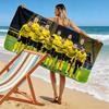 Dortmund Print Strandtuch, Großes Weiches Schnelltrocknendes Handtuch für Strand Camping Schwimmen