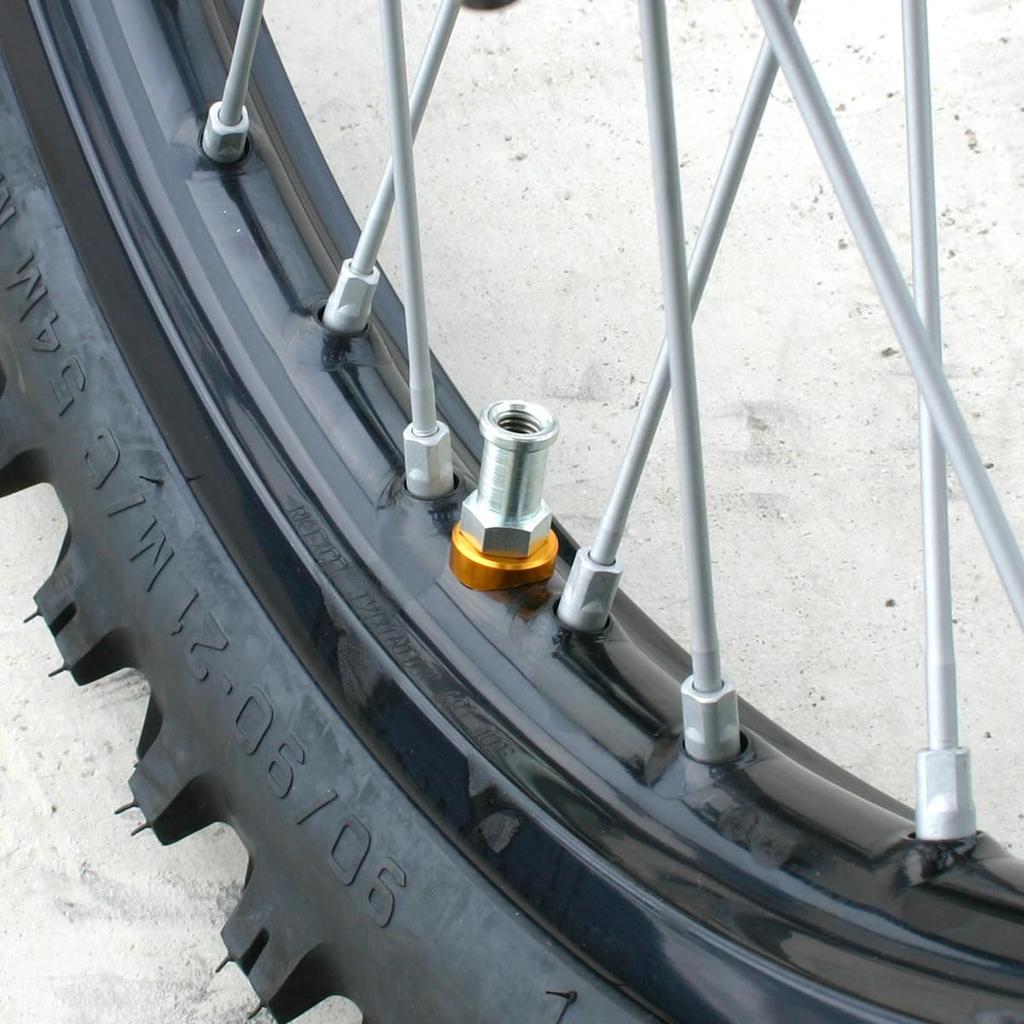 DRC Rimlock Spacer Aluminum Black 2 Pieces DIRTFREAK F7411 (Old