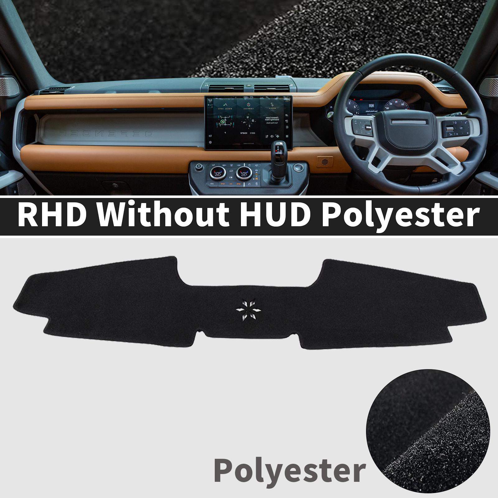 

для Land Rover Defender 2024 2025 Без HUD Килимок на панель приладів Килимок на панель Прикриття панелі приладів Захисний килимок від сонця RHD Polyester