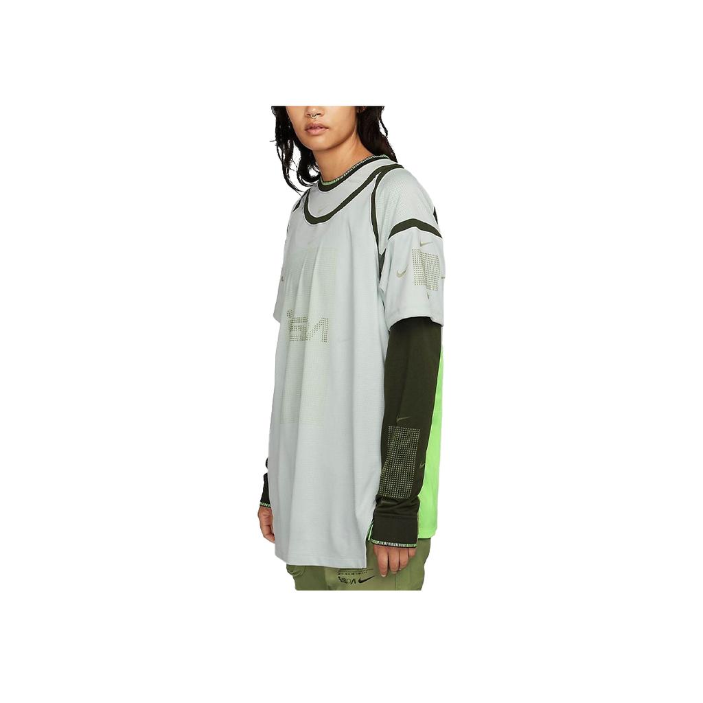 Nike FW23 ISPA Collection Multi-Pattern Patchwork Long Sleeve T-Shirt Unisex Tops FB2706-034