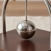 Square Napkin Holder Wooden Foundation and Steel Rounded Corners Table