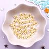 100Pcs 7mm Resin 3D Colorful Mini Osmanthus Flower Gems Flat back Stone Scrapbook Jewelry Wedding Applique Nail Art Decor Crafts