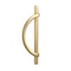 Retro Light luxury wardrobe handle Zinc Alloy Cupboard Pulls Kitchen Cabinet Drawer Handle Semi-circular Furniture Decor