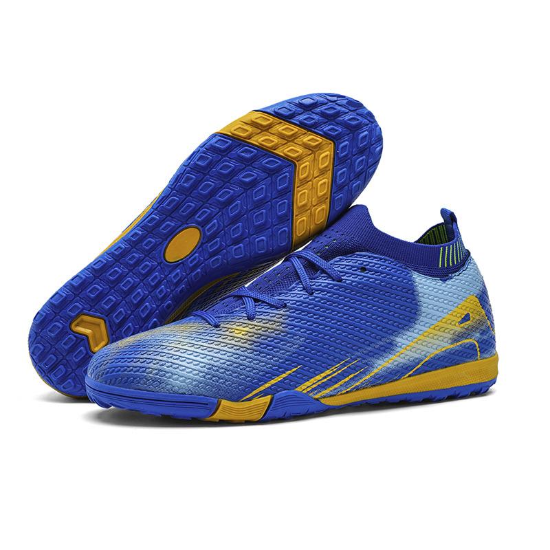New Fashion Long Spikes Soccer Cleats for Men Women Breathable Socks Shoes Futsal Men Professional Football Sneakers Men