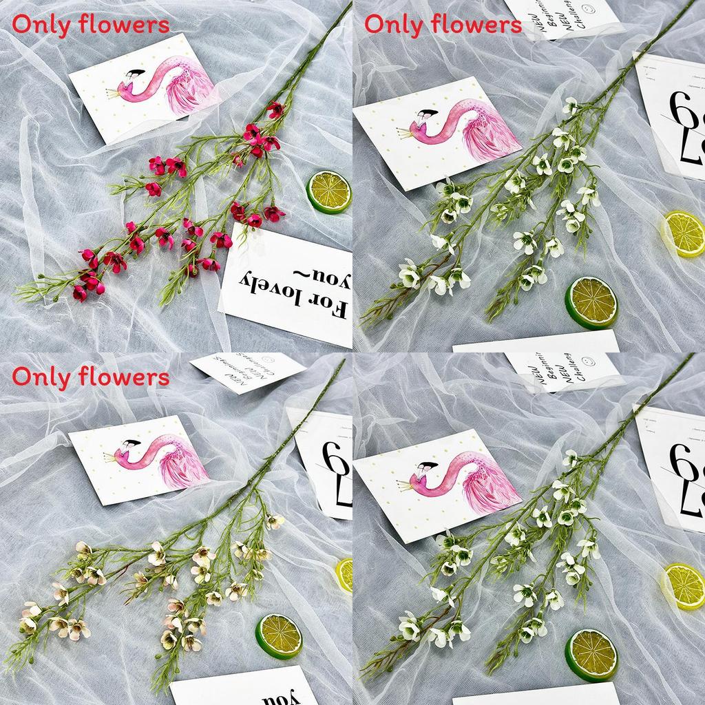 Silk Chimonanthus Praecox Branches Wedding Table Decor Artificial Flowers For Home And Event Styling