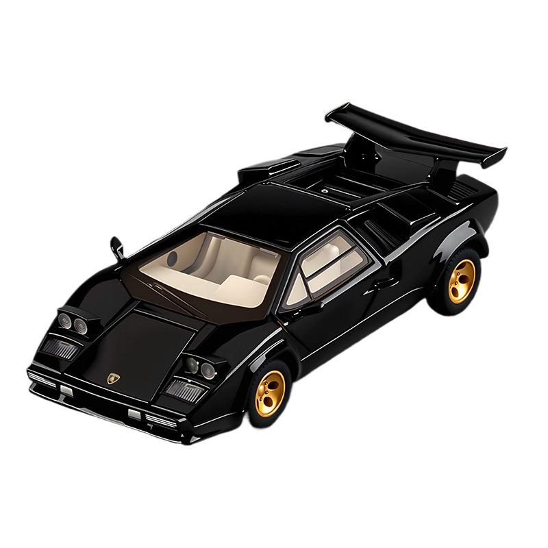 1/24 Lamborghinis LP500S Supercar Toy Car Model Wheel Steering Sound and Light Children's Toy Collectibles Birthday Gift