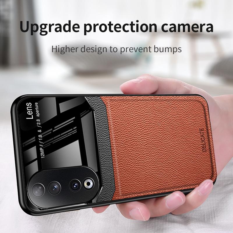For Honor 90 Pro Phone Pouches Luxury Leather Texture Shockproof Case Cover Honor 80/Honor 80 SE/Honor 80 GT Back Caso Honor 90