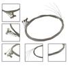 3 Full Sets of Electric Guitar Includes with Stainless Steel Core Nickel Alloy Scratch Plated Bead Heads Strings, E-1, B-2, G-3, D-4, A-5, E-6,